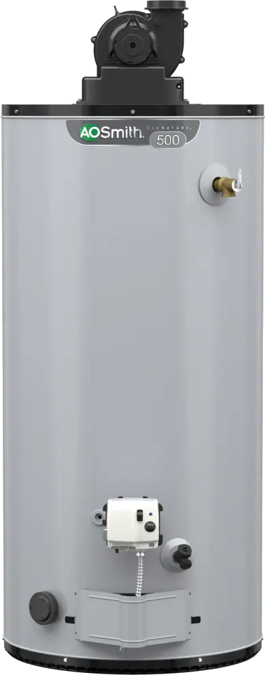 Gas hot water heater