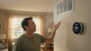 AC Not Blowing Cold Air But Running?